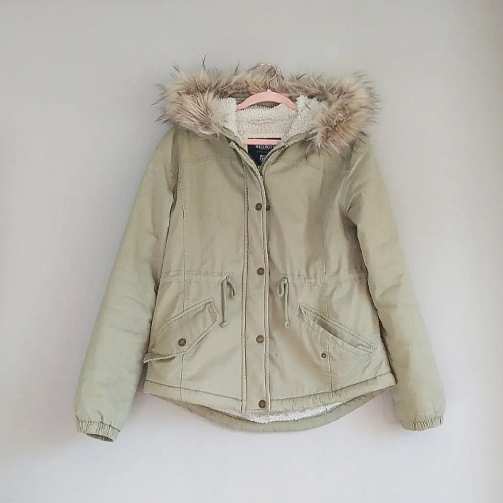 Hollister Fur Lined Jacket